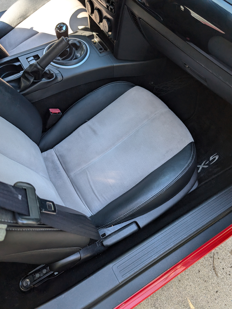 Professional car detailing result